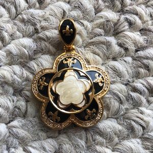 Lauren G Adams LGA enamel charm for necklace